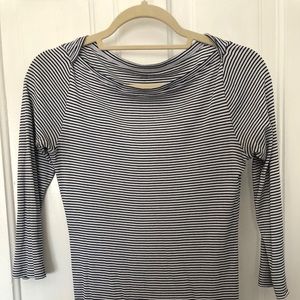 J Crew small striped tee - 100% cotton